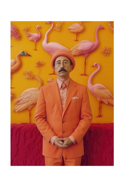 HARTMAN poster cu artă AI Candy Chrome 08 45,72 x 60,96 cm