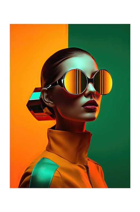 Plagát a.i.art HARTMAN La Mode De Demain 04 45,72 x 60,96 cm