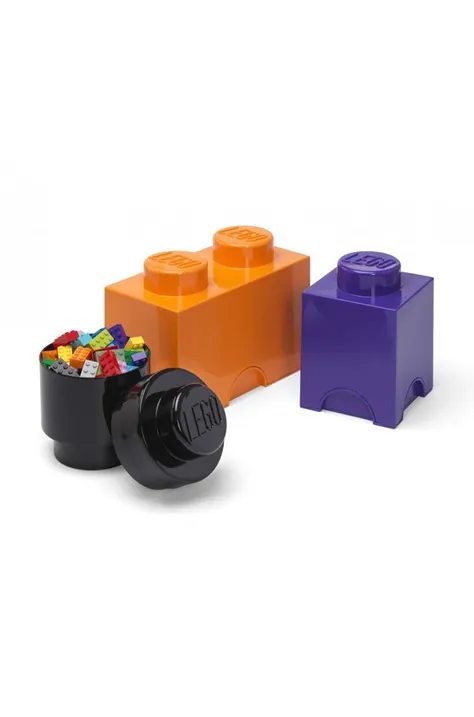 Sada skladovacích nádob Lego 3 w 1 Halloween