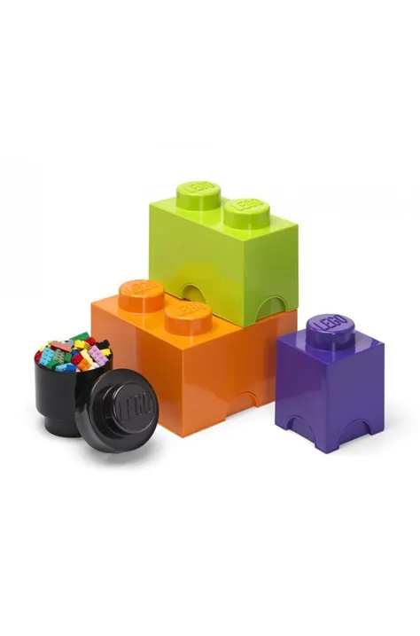 Набір контейнерів для зберігання з кришками Lego 4-pack