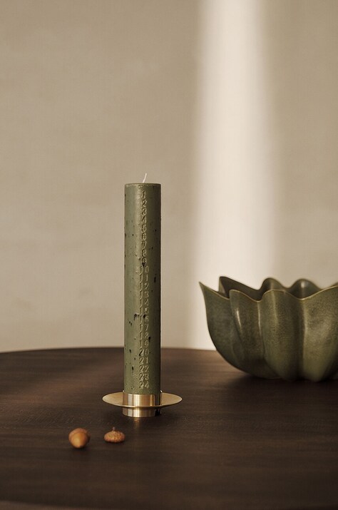 Адвентована свічка ferm LIVING Mura Advent Candle — AA00-DEU65S, зелений — фото 2