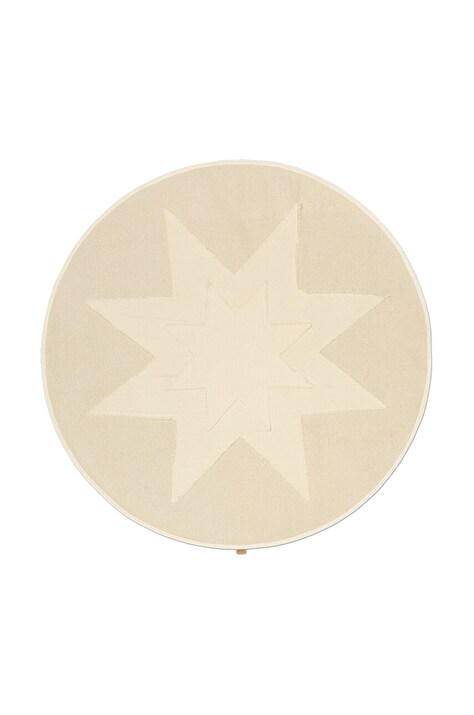 ferm LIVING covoraș de crăciun Vela Star Christmas