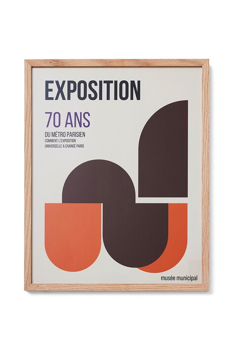 Hkliving decoratiune de perete Parisian Metro