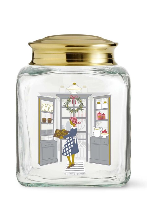 Holmegaard recipient cu capac Christmas Biscuit Jar