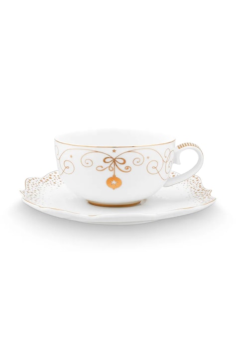 Pip Studio ceasca si farfurioara Royal Winter 225 ml