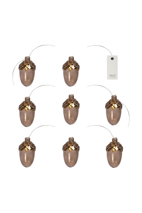 Γιρλάντα led Sirius Celina Agern 105 cm χρώμα: καφέ