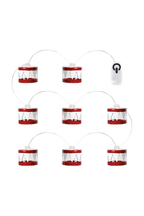 Γιρλάντα led Sirius Elly Tromme Guirlande 1,5 m χρώμα: κόκκινο