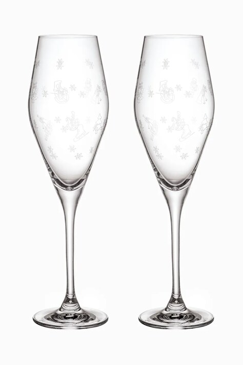 Комплект чаши за шампанско Villeroy & Boch Toy's Delight 260 ml (2 броя) в прозрачен цвят