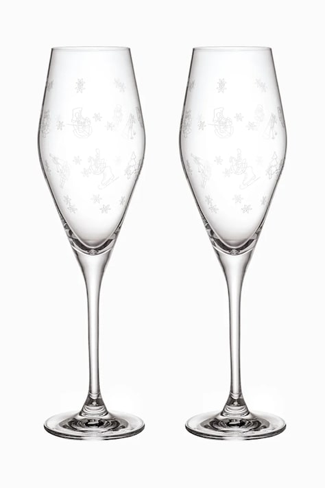 Sada sklenic na šampaňské Villeroy & Boch Toy's Delight 260 ml 2-pack průhledná barva