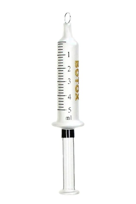 Zawieszka choinkowa ze szkła 16,4 cm