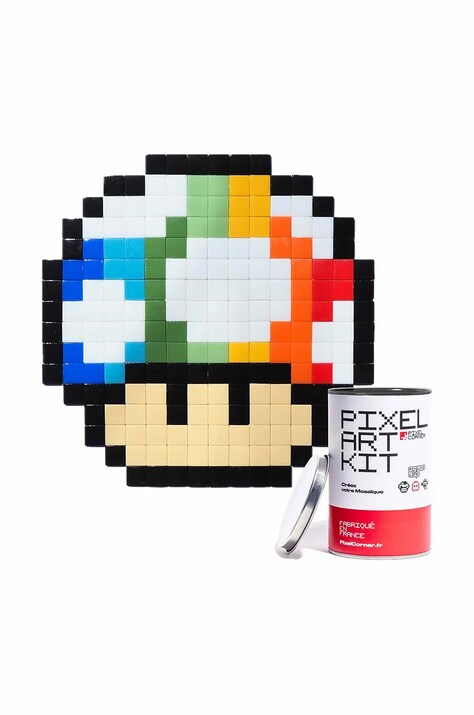 Набор diy пиксельная мозаика Pixel Corner Rainbow Shroom