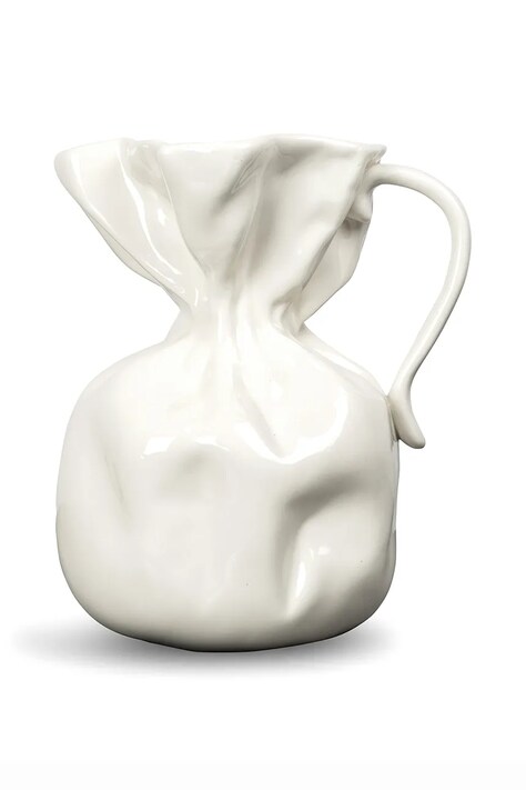 Ukrasna vaza Byon Crumple White