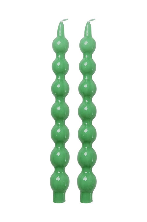 Rice set de lumânări Green 2-pack
