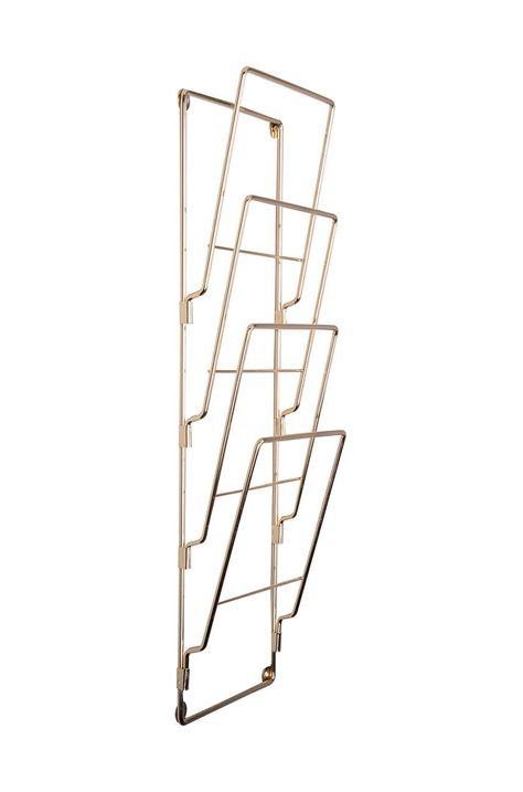 Present Time suport de ziar pentru perete Rack Wire