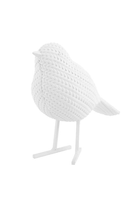 Present Time dekoratív figura Knitted Bird Small