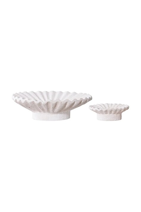 House Nordic sfesnic decorativ 2-pack culoarea alb