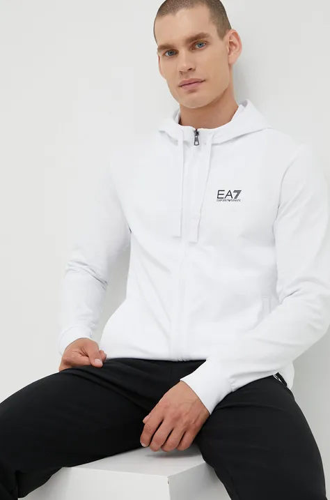 Спортивний костюм EA7 Emporio Armani чоловічий колір білий