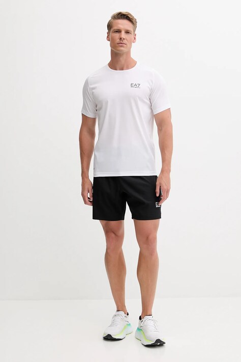 EA7 Emporio Armani compleu barbati, culoarea alb