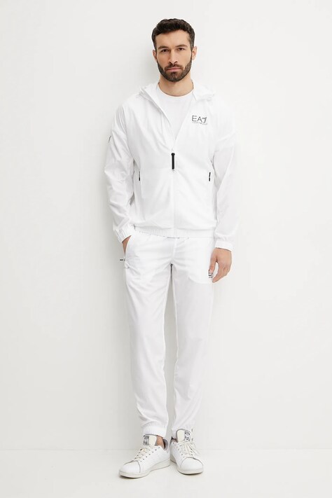 Спортивный костюм EA7 Emporio Armani мужской цвет красный