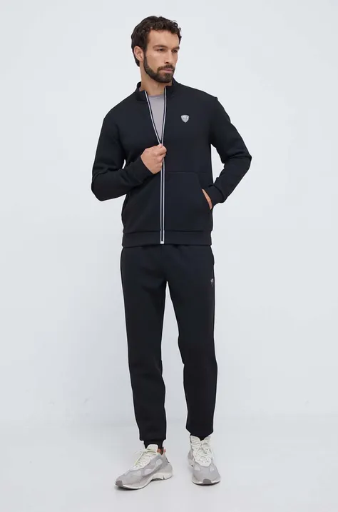 Спортивний костюм EA7 Emporio Armani чоловічий колір чорний