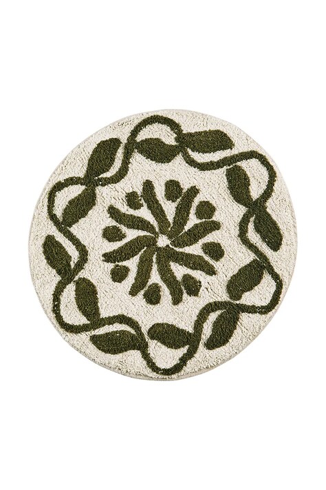 Коврик для ванной Madam Stoltz Round Tufted