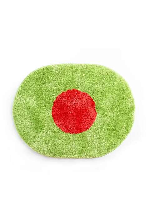 Килимок для ванної кімнати Helio Ferretti Olive 60 x 45 cm колір зелений