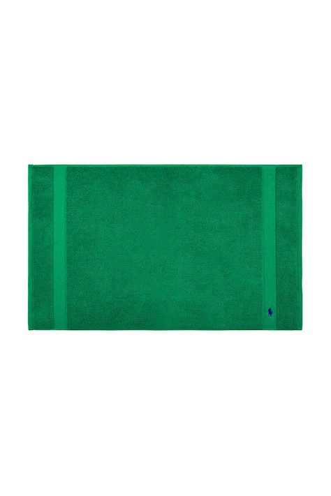 Χαλί μπάνιου Ralph Lauren Polo Player Billiard 55 x 90 cm χρώμα: πράσινο
