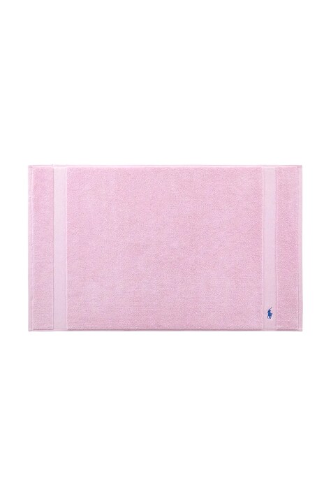 Коврик для ванной Ralph Lauren Polo Player Carmel Pink 55 x 90 cm цвет розовый