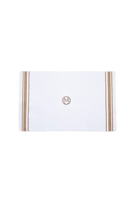 Officine Monogram dywanik łazienkowy Monogram Linea 60 x 100 cm kolor beżowy