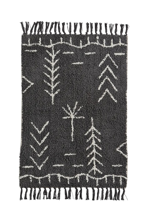 Madam Stoltz covor de baie 90 x 60 cm culoarea negru