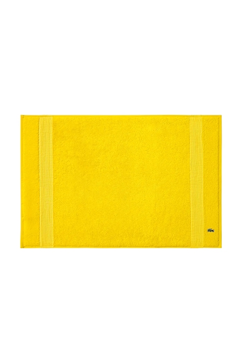 Kúpeľňová predložka Lacoste L LECROCO Jaune 50 x 70 cm žltá farba