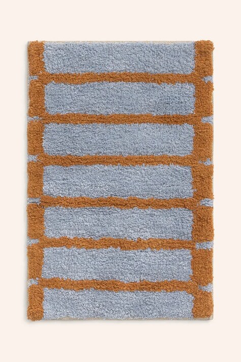 Calma House dywanik łazienkowy 50 x 35 cm kolor niebieski