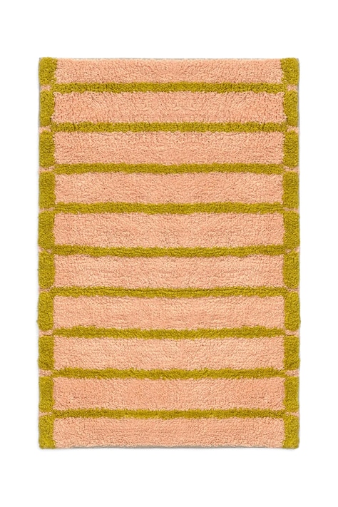 Хлопковый коврик для ванной комнаты Calma House 50 x 70 cm цвет розовый