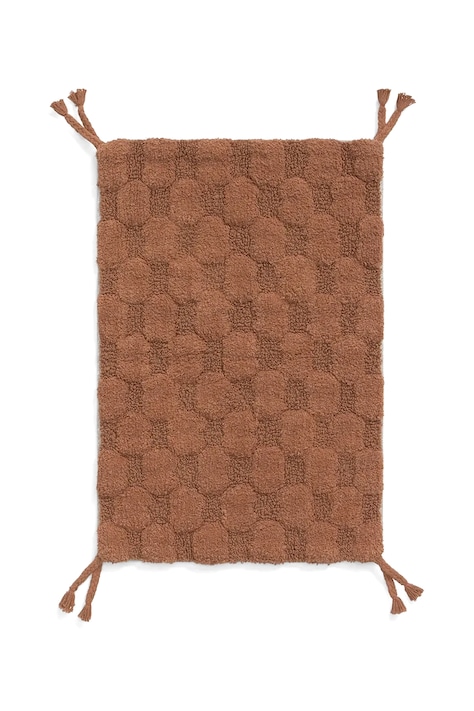 Килимок для ванної кімнати Calma House 50 x 70 cm колір помаранчевий
