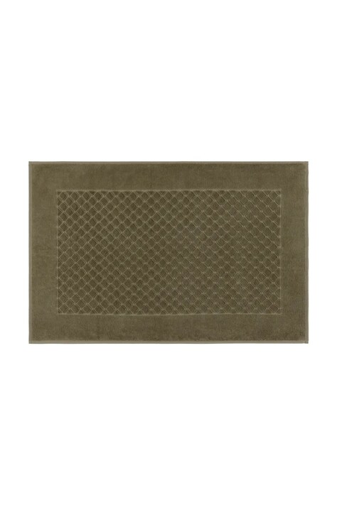 Yves Delorme pamut fürdőszobaszőnyeg ETOILE Kaki 55 x 90 cm zöld, 1068522