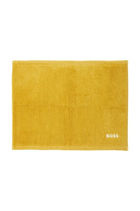 BOSS dywanik łazienkowy bawełniany EDGE Citrus 50 x 70 cm kolor żółty 1063609