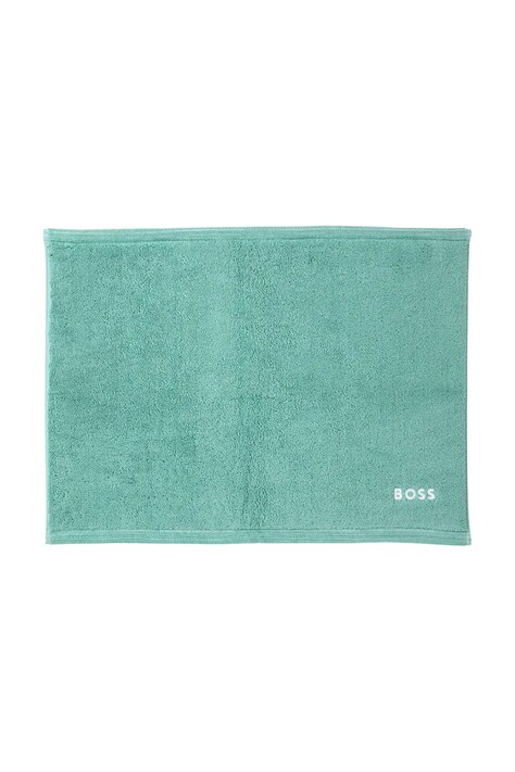 BOSS pamut fürdőszobaszőnyeg EDGE Lagoon 50 x 70 cm türkiz, 1063636