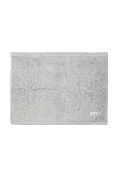 BOSS dywanik łazienkowy bawełniany EDGE Mineral 50 x 70 cm kolor szary 1063602