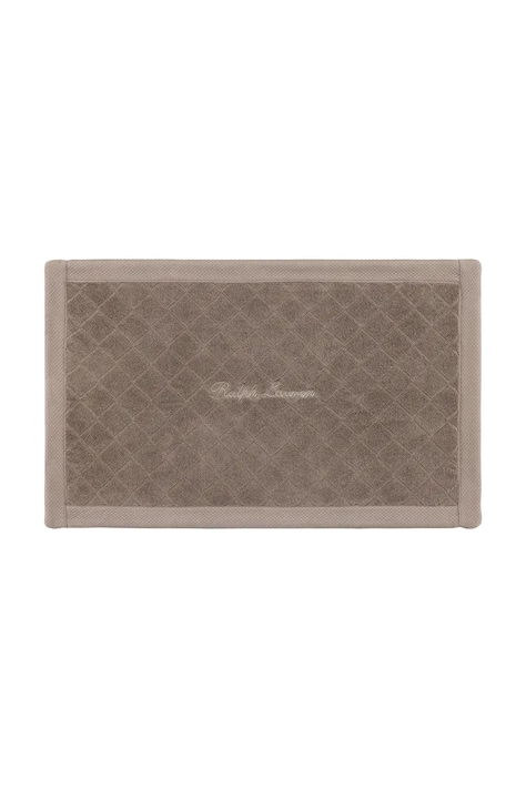 Ralph Lauren dywanik łazienkowy bawełniany DULANEY Fog 50 x 80 cm kolor brązowy 1063014