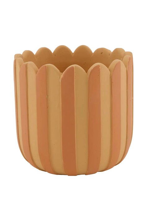 Kvetináč home & lifestyle oranžová farba
