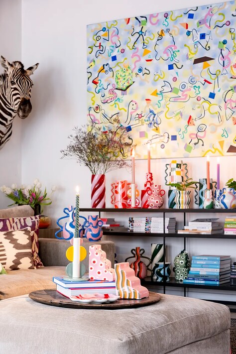 Qué Rico osłonka na doniczkę dekoracyjna z dolomitu 14 x 14 x 14,5 cm 148.01303