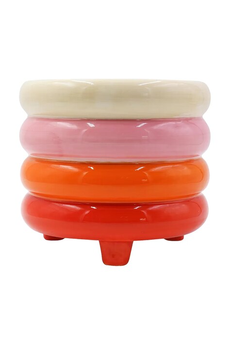 Qué Rico osłonka na doniczkę dekoracyjna z dolomitu 16,5 x 16,5 x 14 cm 148.00950