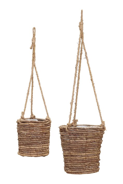 House Doctor zestaw osłonek na doniczki wiszące 205722404