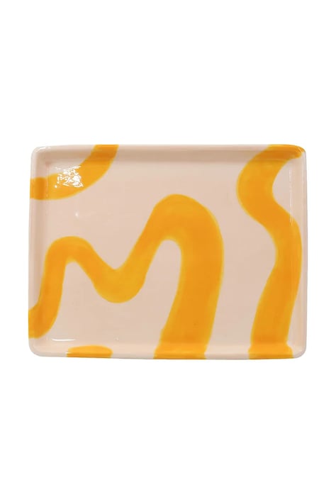 Тарелка Qué Rico Javier цвет оранжевый