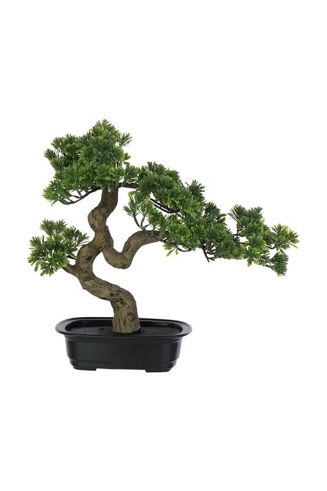 Τεχνητό δέντρο σε γλάστρα J-Line Podocarpus Bonsai χρώμα: πολύχρωμο