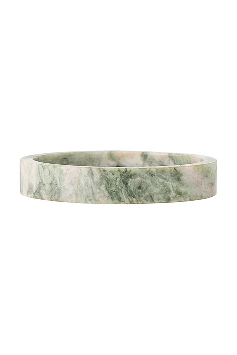 Bloomingville tavă decorativă 20 x 4 cm culoarea verde