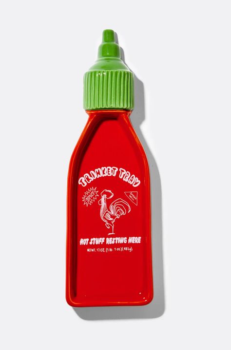 Διακοσμητικός δίσκος DOIY Corner shop, Sriracha χρώμα: πολύχρωμο, 0