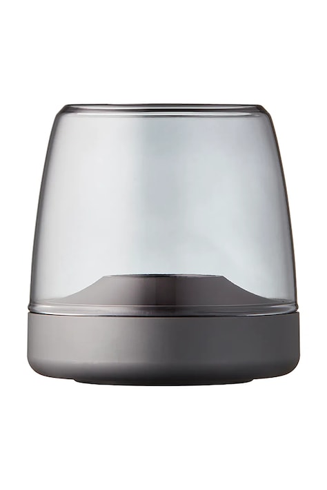 Led svetilka Kooduu Glow 10 Smoked Grey črna barva