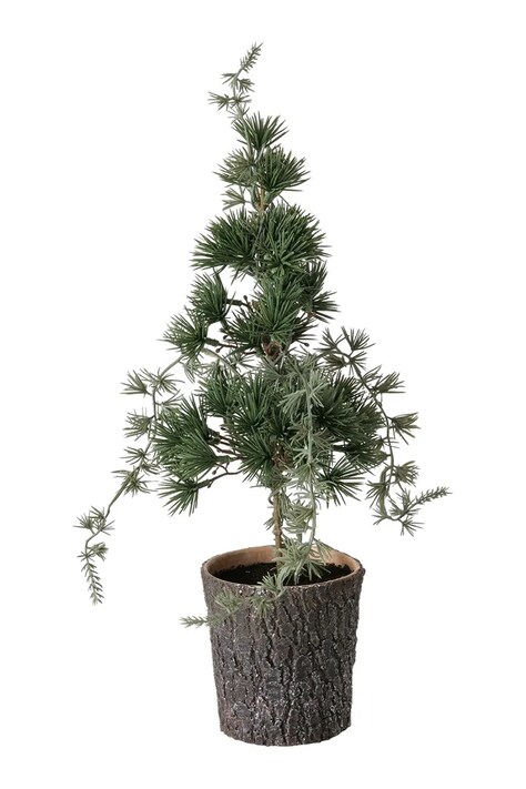 Boltze sztuczne drzewko w doniczce 38 cm kolor zielony