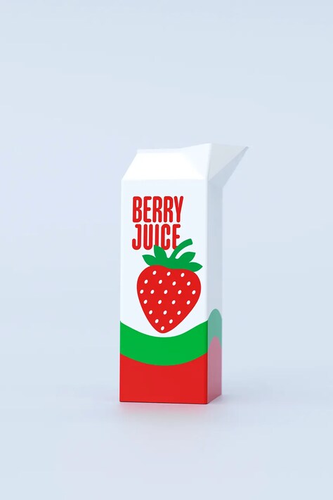 Декоративна ваза Fluid Market Strawberry